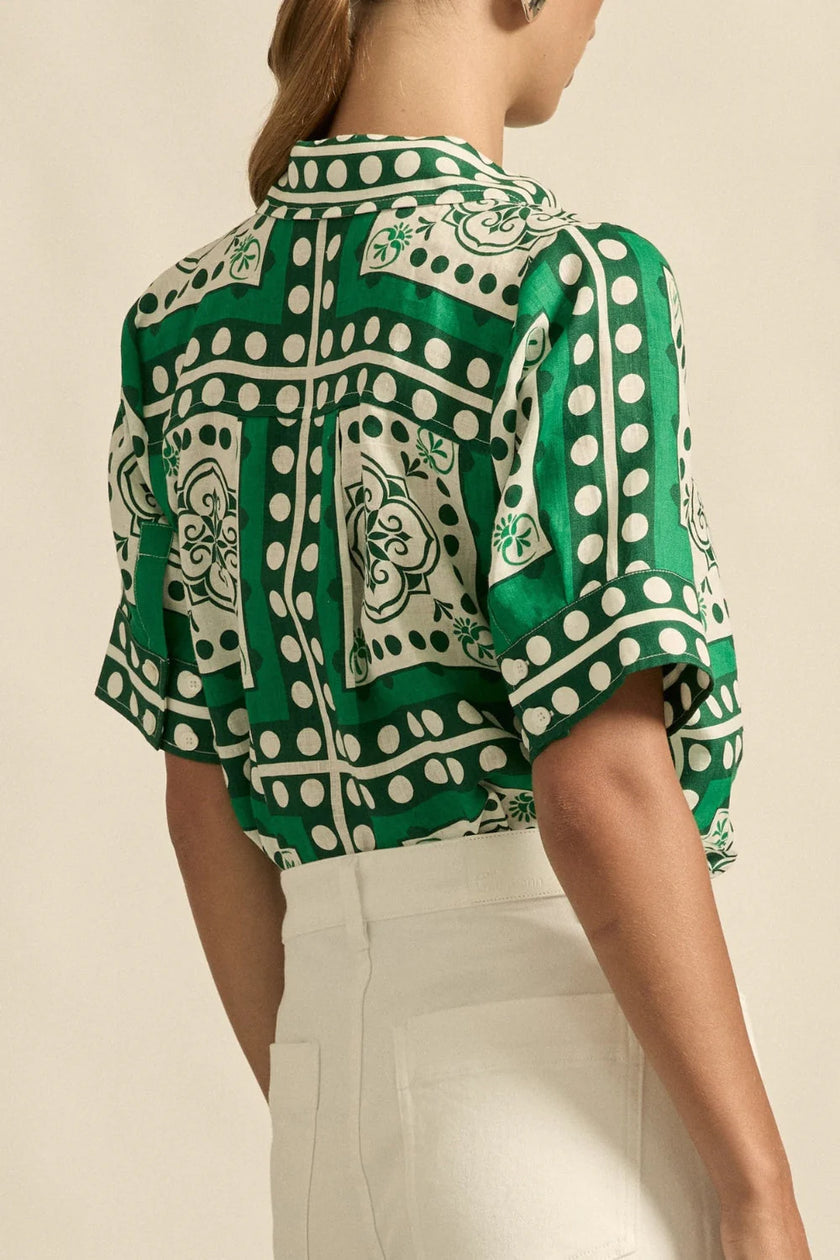 Zoe Kratzmann Pixel Top - Green