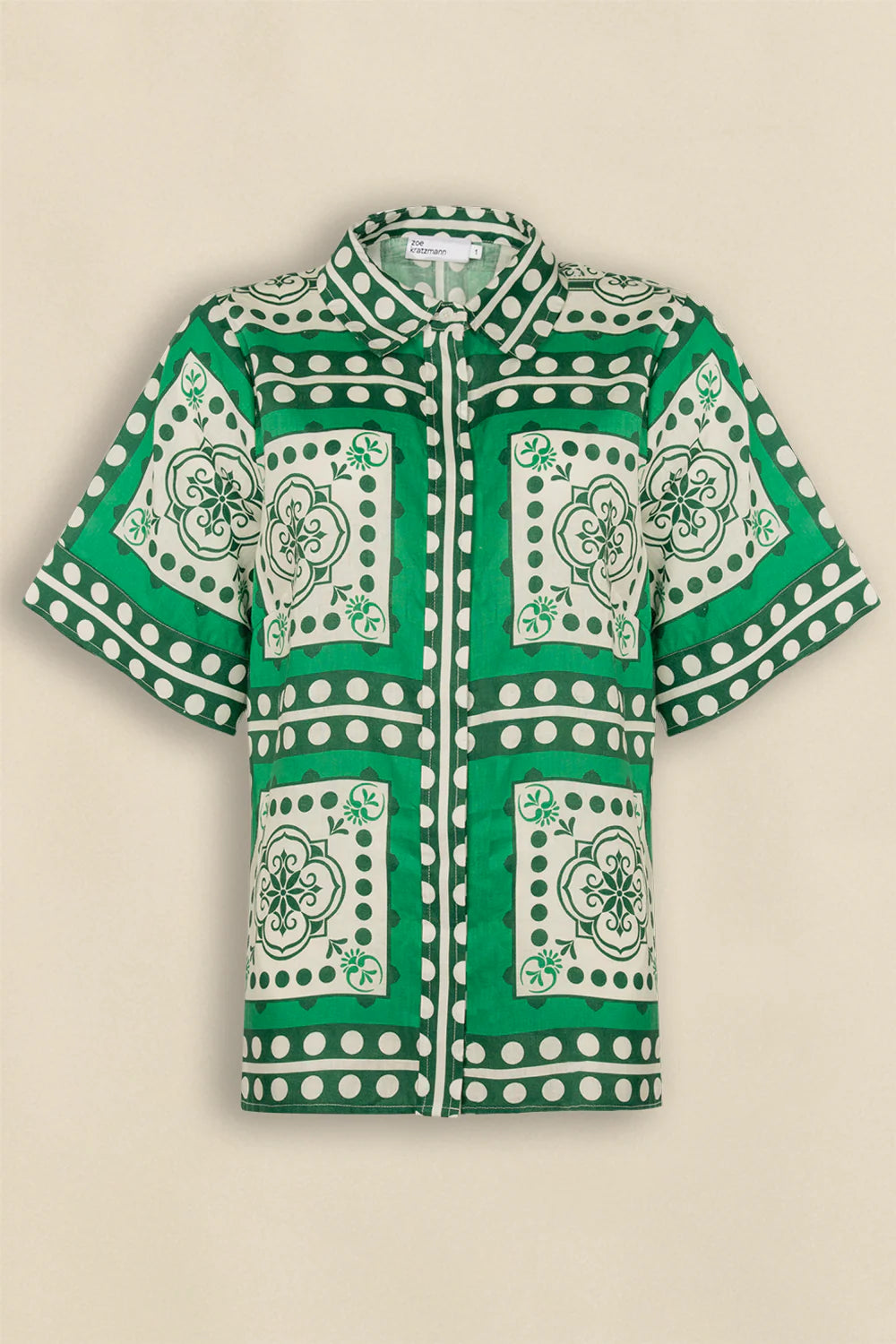 Zoe Kratzmann Pixel Top - Green