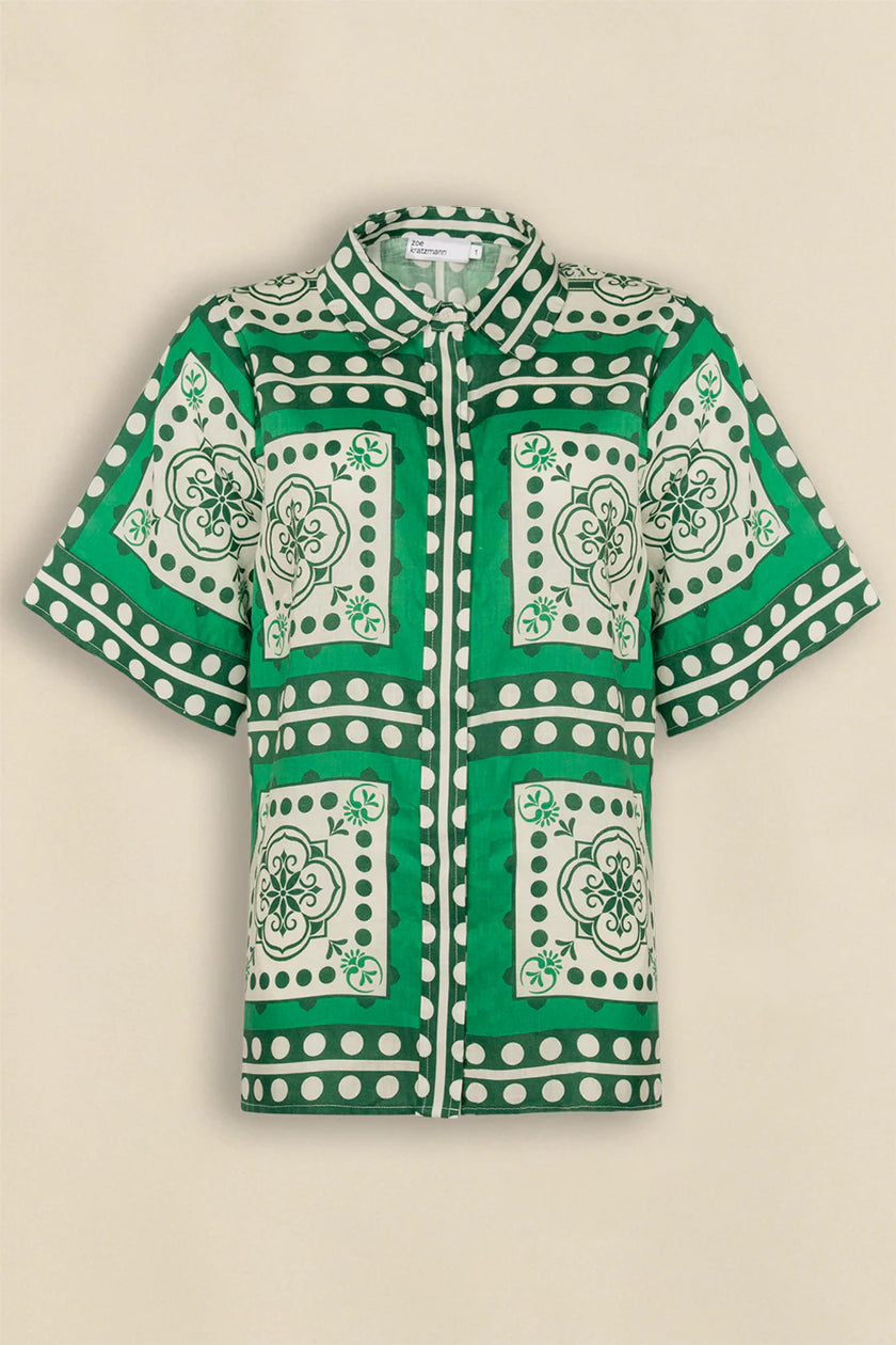 Zoe Kratzmann Pixel Top - Green