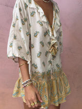 BOTEH Jardin Frill La Ponche Dress