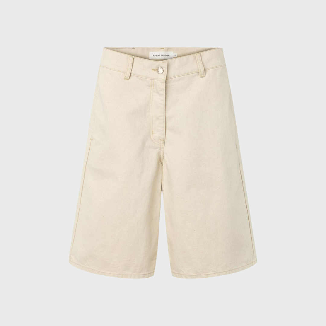 Rabens Saloner Raha Shorts - Ecru