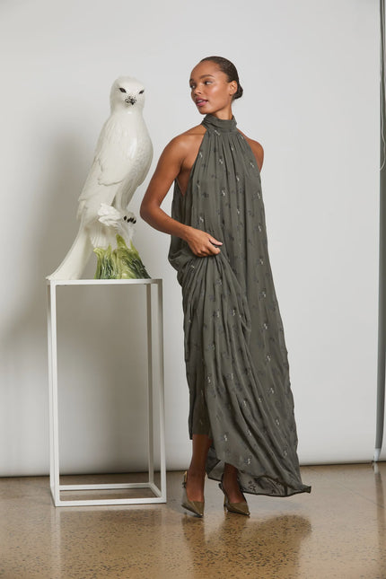 M.A. Dainty Resin Dress - Lake Print