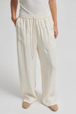 Second Female Grenoble Drawstring Pant - Whitecap Gray