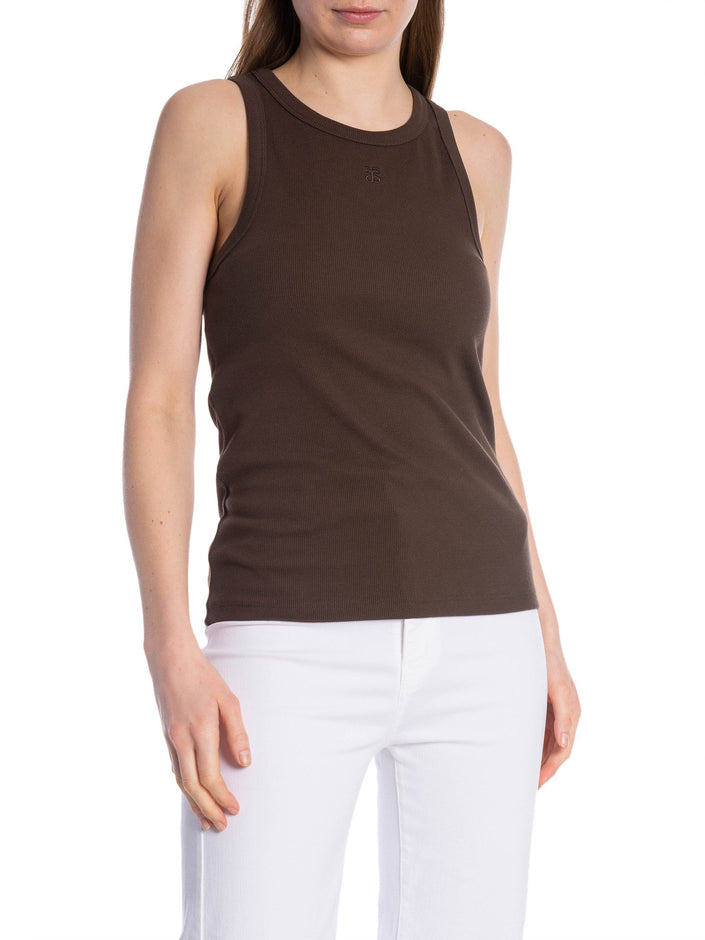 Second Female Gelina Tank Top - Chocolate