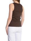 Second Female Gelina Tank Top - Chocolate