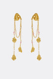 Zarla - Rosie Drop Earring - Pink