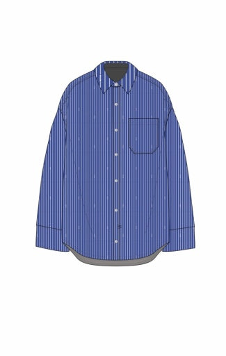 astra shirt cobalt stripe