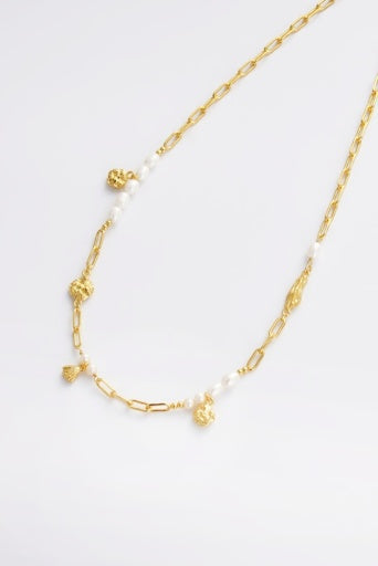 Zarla - Charlotte Necklace - Pearl