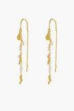 Zarla - Poppy Thread Earring - Pastel