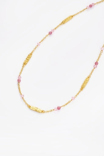 Zarla - Rosie Necklace - Pink