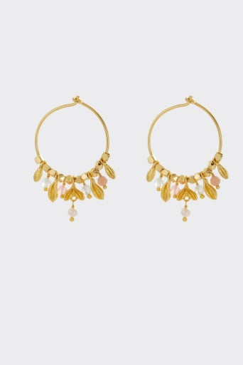 Zarla - Poppy Hoop - Pastel