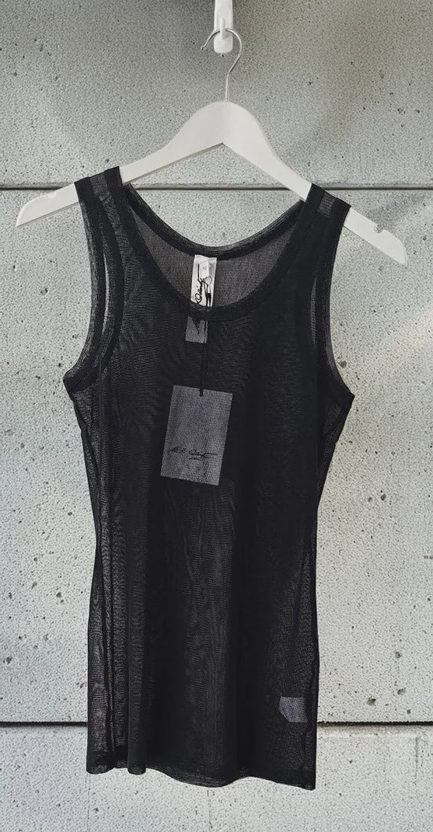 M.A. Dainty Spode Top - Black