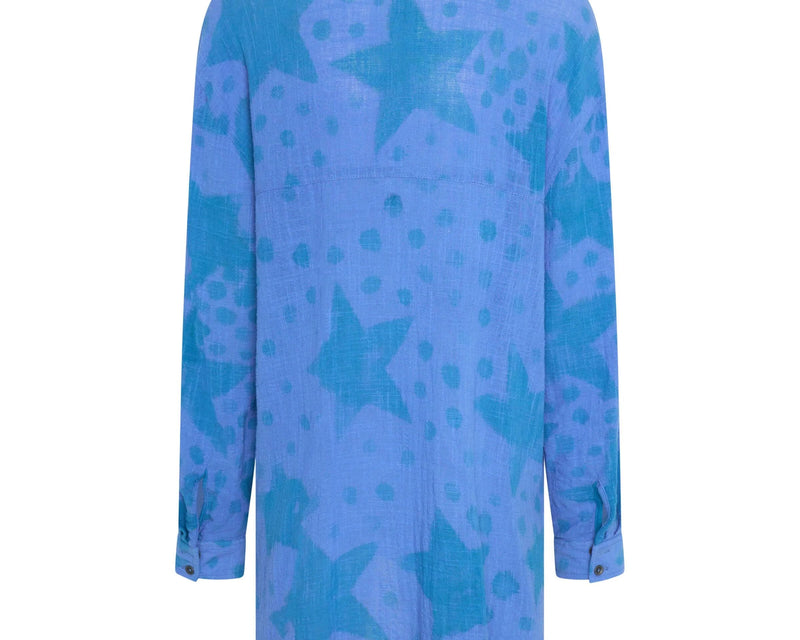 One Teaspoon Polka Star Longline Shirt