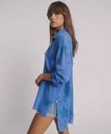 One Teaspoon Polka Star Longline Shirt