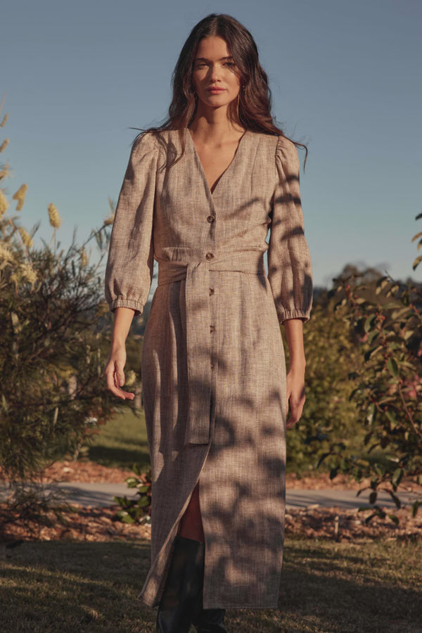Zoe Kratzmann Verge Dress - Caramel X-Dye