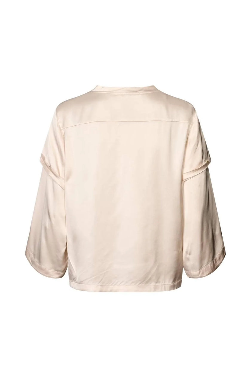 Rabens Saloner Nienna Blouse - Crystal Grey