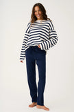 cartel & willow Pennie Knit Pant - Navy