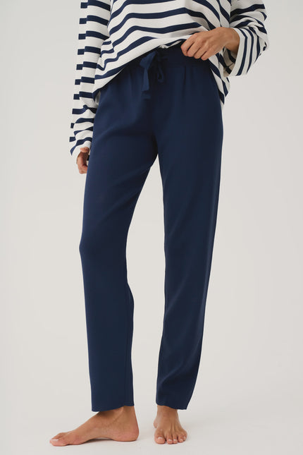 cartel & willow Pennie Knit Pant - Navy