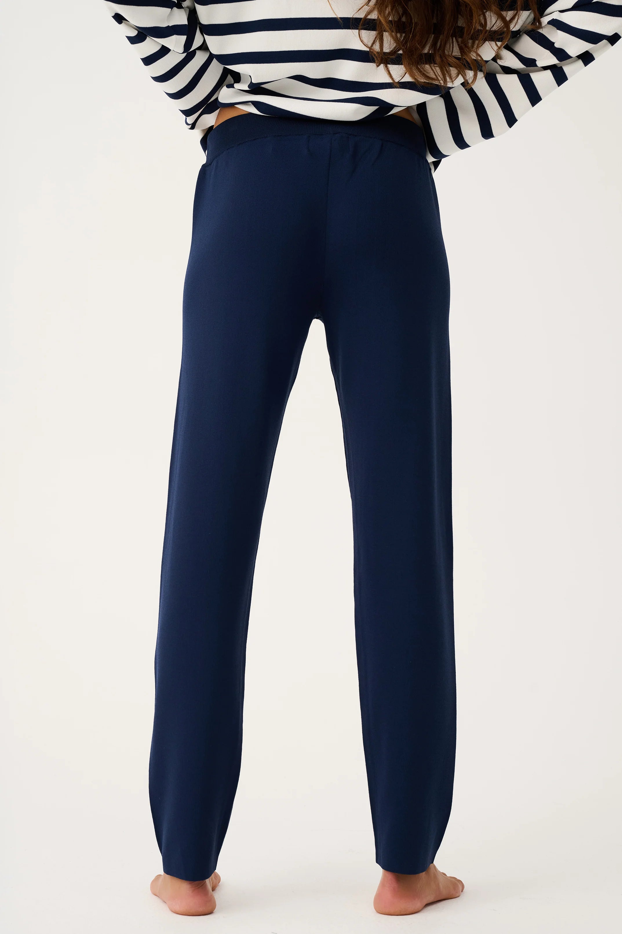 cartel & willow Pennie Knit Pant - Navy