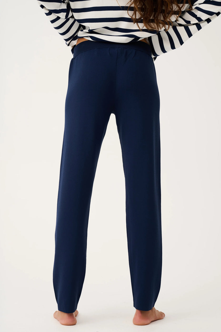 cartel & willow Pennie Knit Pant - Navy