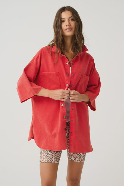 cartel & willow Stella Denim Shirt