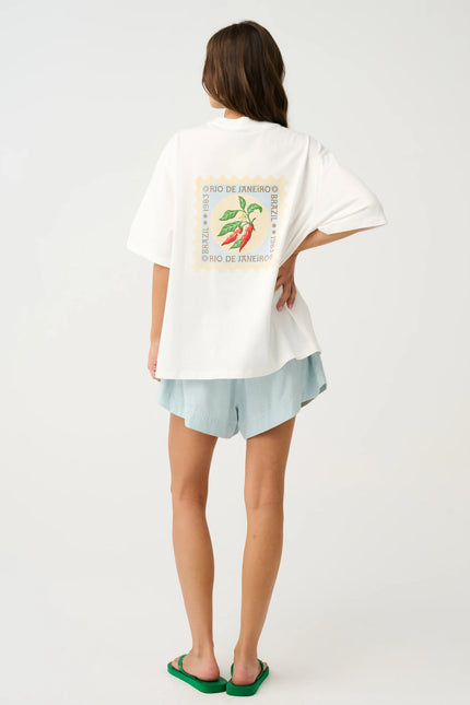cartel & willow Jeana Tee - Rio Chilli