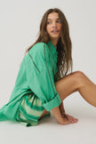 cartel & willow Cove Shirt - Emerald