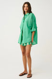 cartel & willow Cove Shirt - Emerald