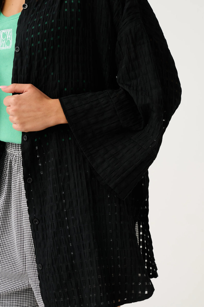 cartel & willow Stevie Kaftan - Black