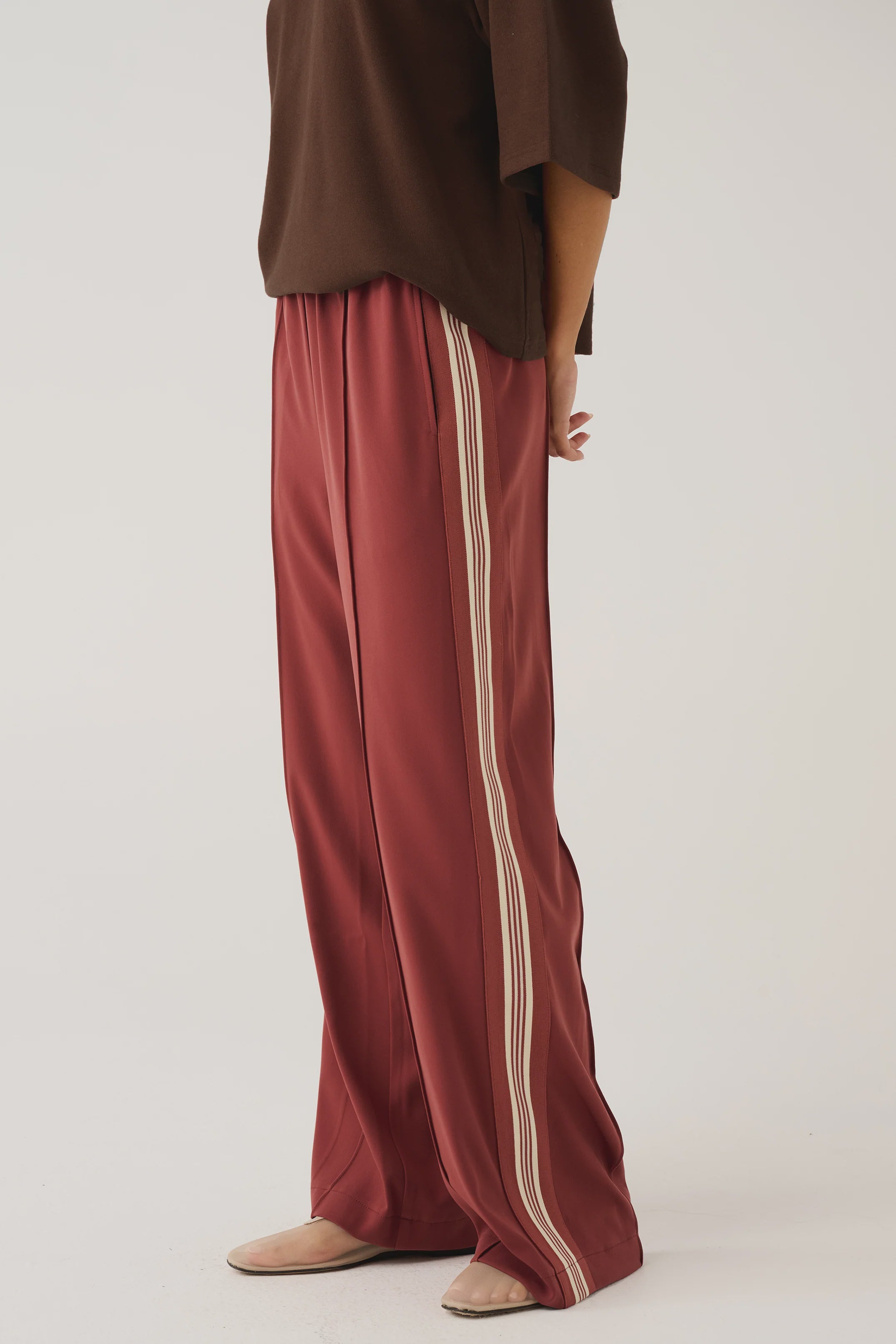 cartel & willow Weston Pant - Mulberry