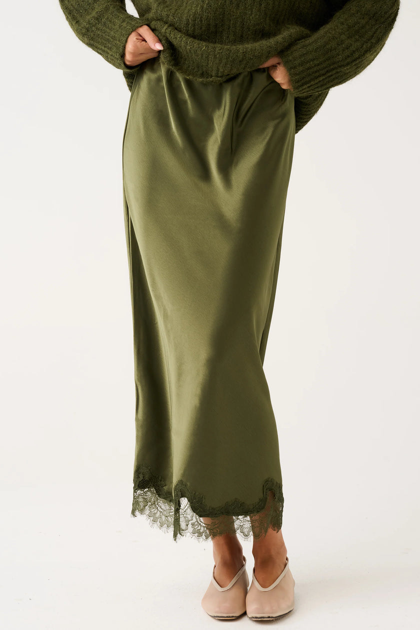 cartel & willow Luna Skirt - Khaki