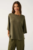cartel & willow Solange Tee - Khaki