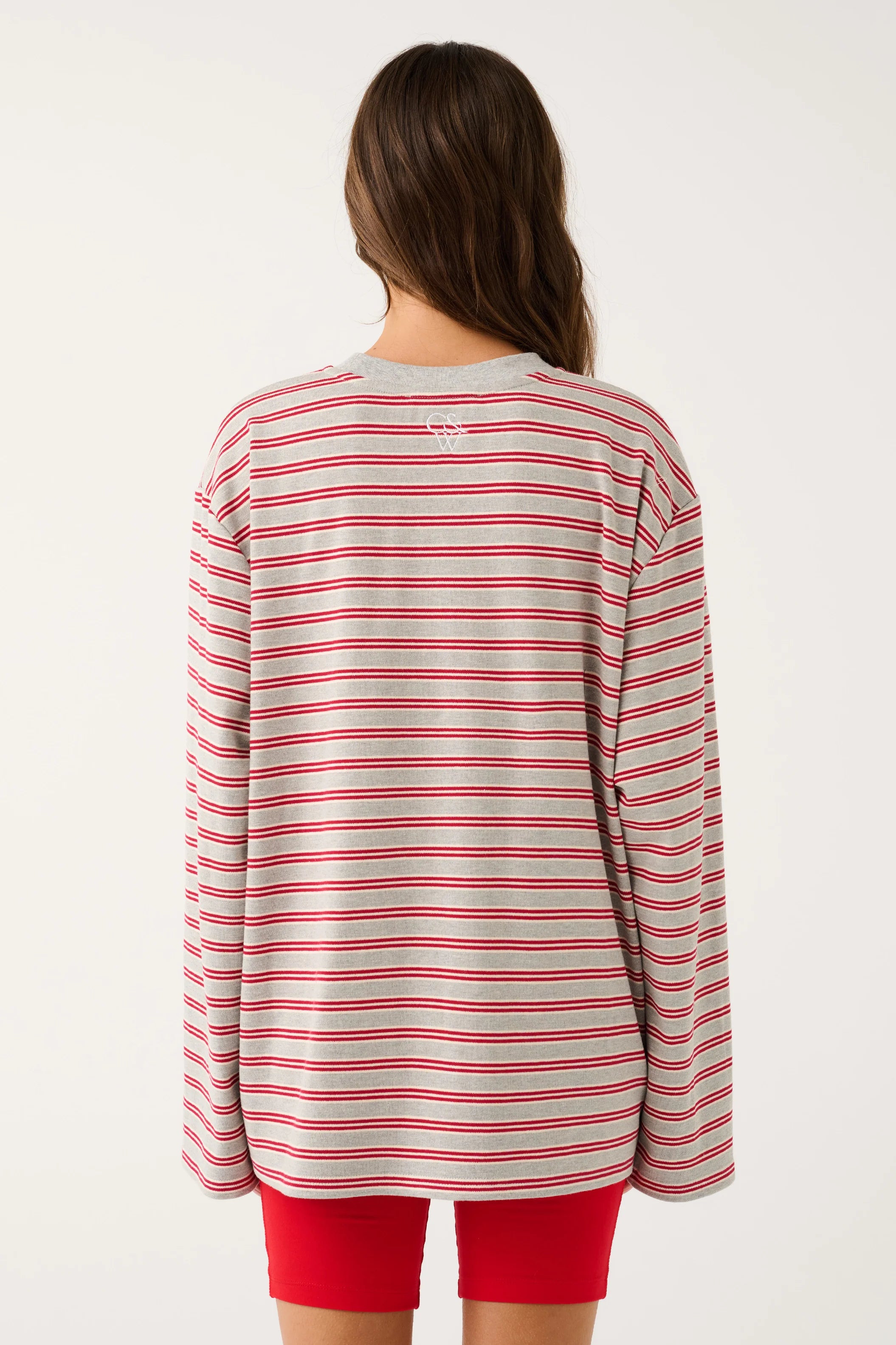 cartel & willow Harley Long Sleeve - Grey Marle