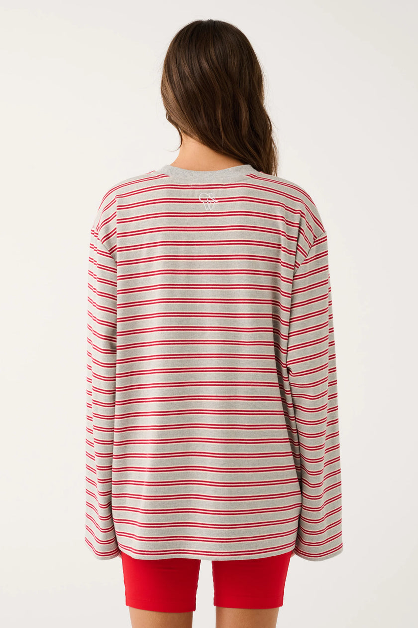 cartel & willow Harley Long Sleeve - Grey Marle