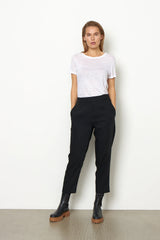 Second Female Elvie Cropped Trousers - Black