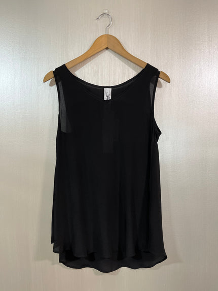 M.A. Dainty Gillie Top  -  Black