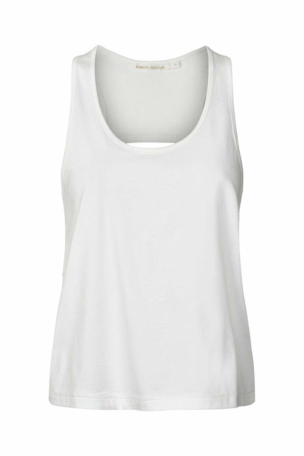 Rabens Saloner Cherie Top - White