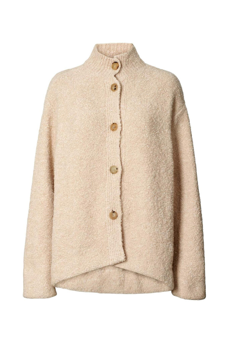 Rabens Saloner Naja Cardigan - Ivory