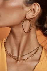 Porter Jewellery Hailey Snake Necklace  2mm