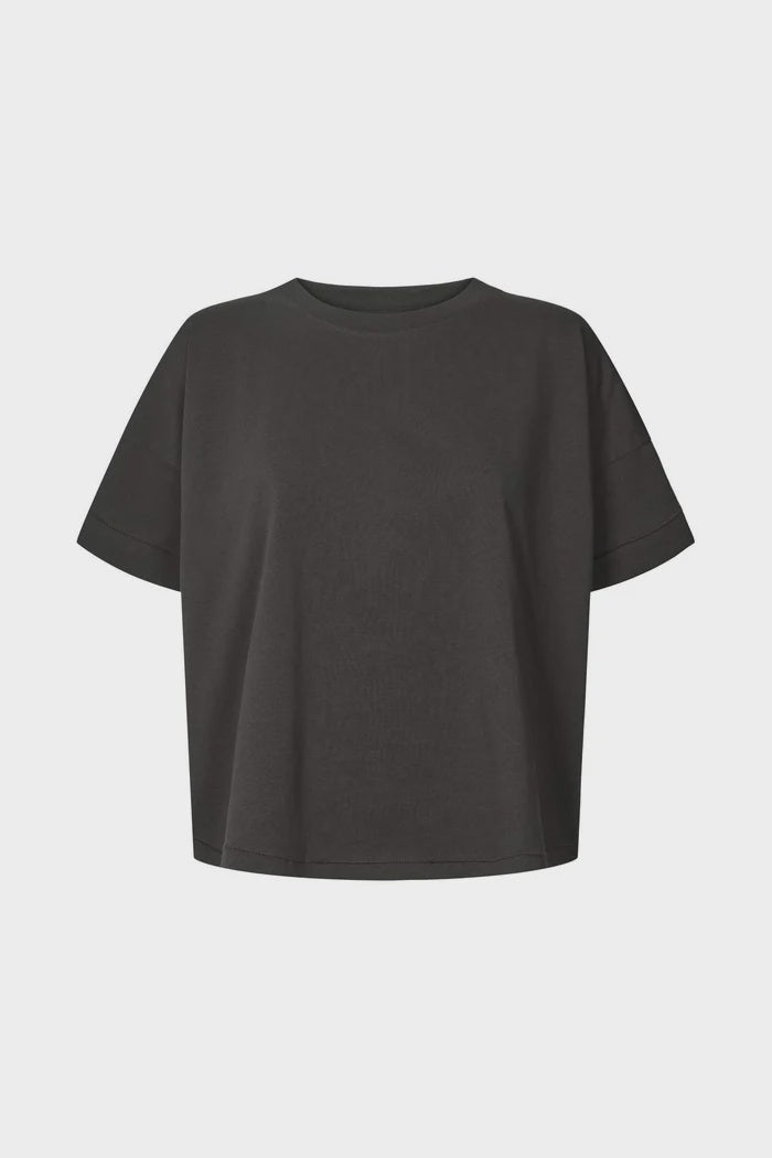 Rabens Saloner Margot T- Shirt - Faded Black
