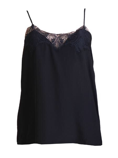 M.A. Dainty Tambourine Cami - Black