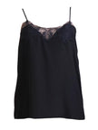 M.A. Dainty Tambourine Cami - Black